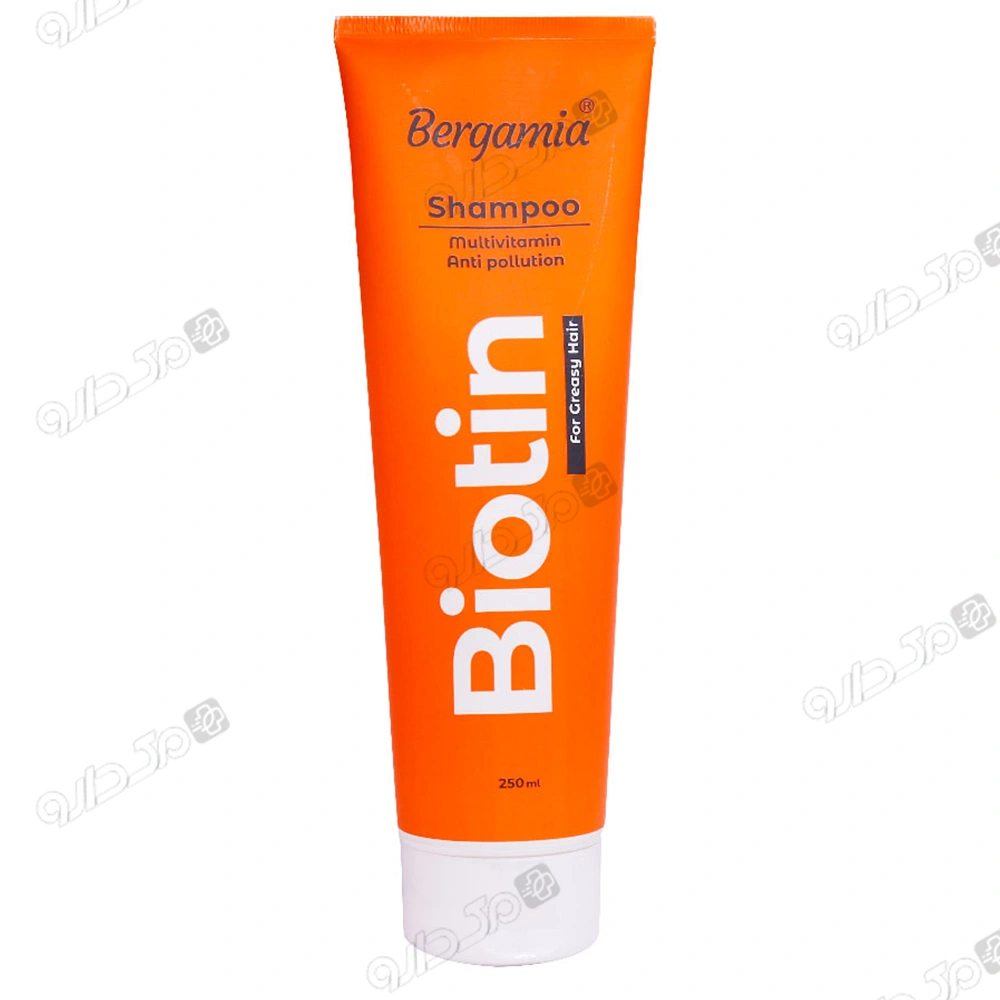 شامپو مولتی ویتامین و ضد آلودگی موهای چرب برگامیا